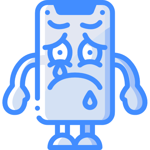 Sad Basic Miscellany Blue icon