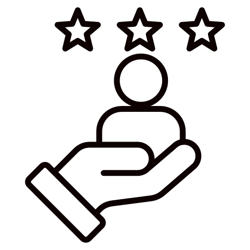 Customer loyalty Generic black outline icon