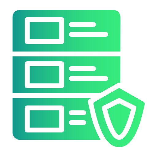 Data security Generic gradient fill icon