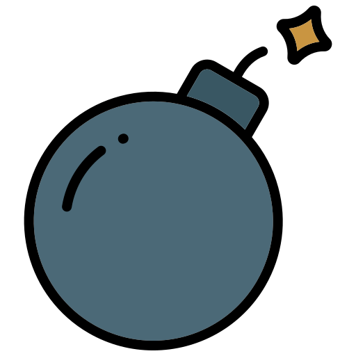 Bomb Generic color lineal-color icon