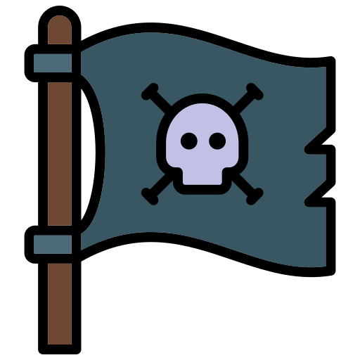 bandeira pirata Generic color lineal-color Ícone