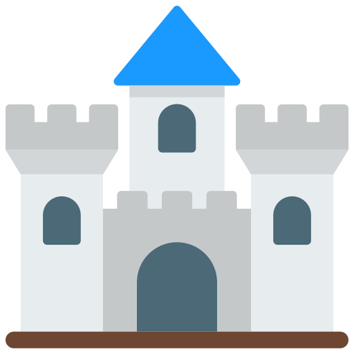 Castle Generic color fill icon