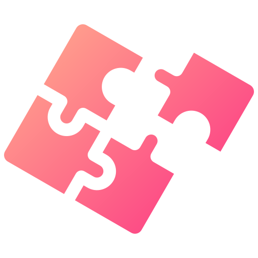 Puzzle Generic gradient fill icon