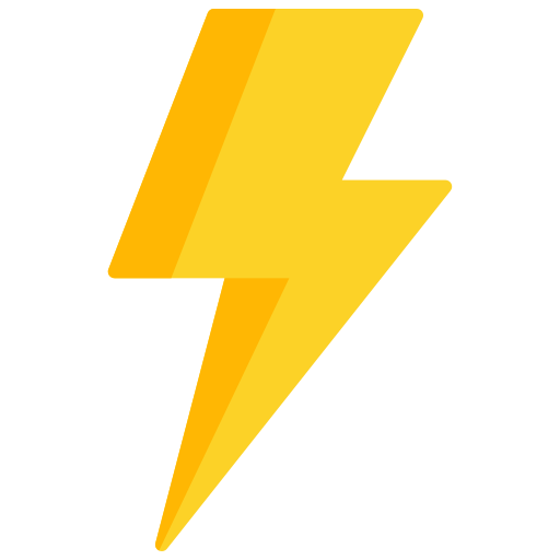 Thunder Generic color fill icon