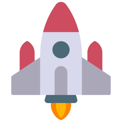 raket Generic color fill icoon