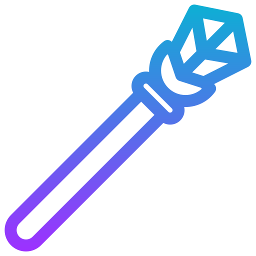 Sceptre Generic gradient outline icon