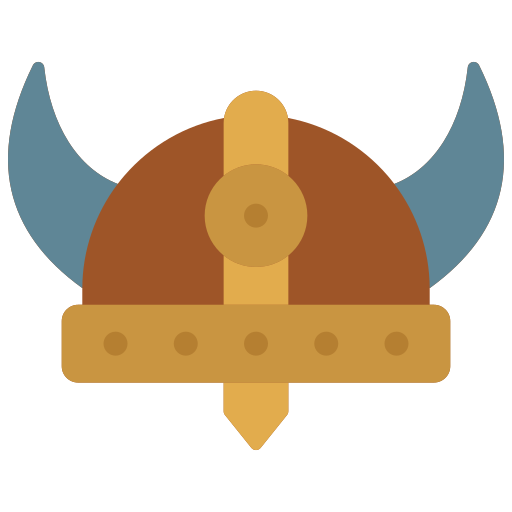 Viking helmet Generic color fill icon