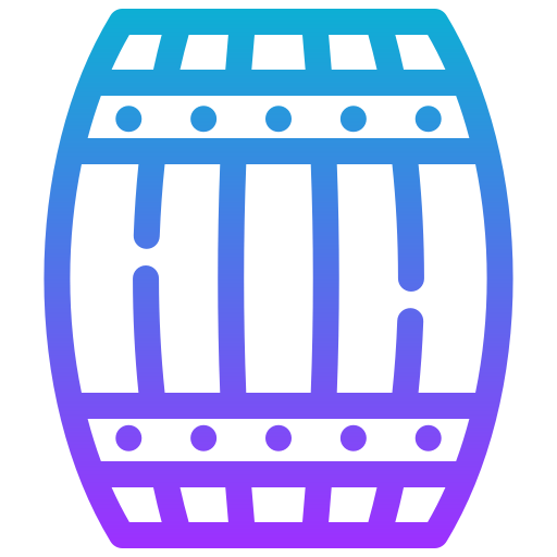 Barrel Generic gradient outline icon