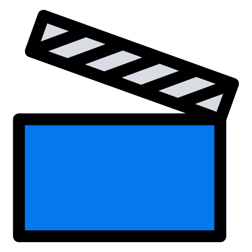 Clapper Generic color lineal-color icon