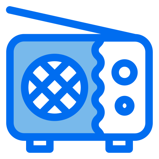 Radio Generic color lineal-color icon