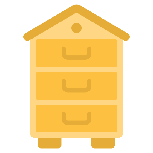 養蜂場 Generic color fill icon