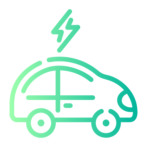 Eco car Generic gradient outline icon