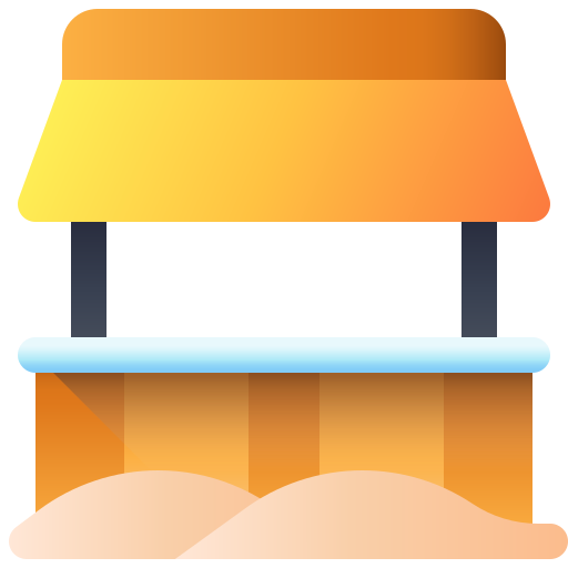 Tropical bar Generic gradient fill icon