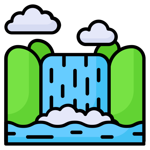 wodospad niagara Generic color lineal-color ikona