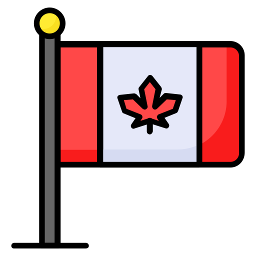 캐나다 Generic color lineal-color icon