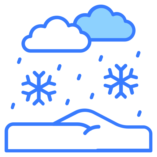 Snow Generic color lineal-color icon