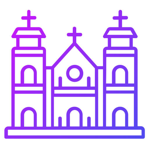 大聖堂 Generic gradient outline icon