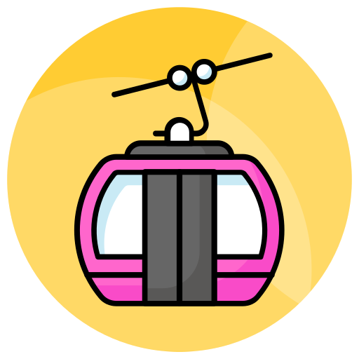 Cableway Generic color lineal-color icon