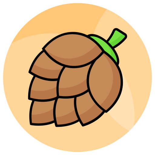 Pine cone Generic color lineal-color icon