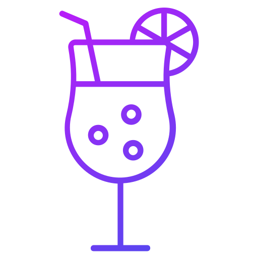 Cocktail drink Generic gradient outline icon