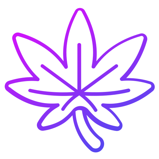 Cannabis Generic gradient outline icon