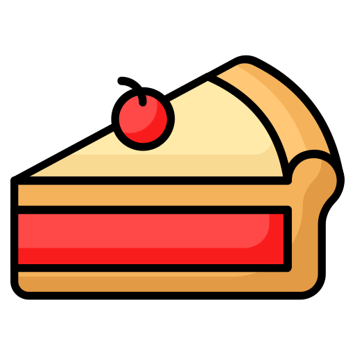 체리 파이 Generic color lineal-color icon