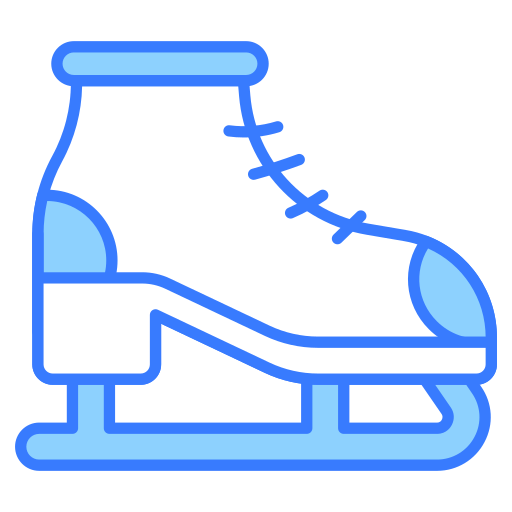 sapatos de patinação no gelo Generic color lineal-color Ícone