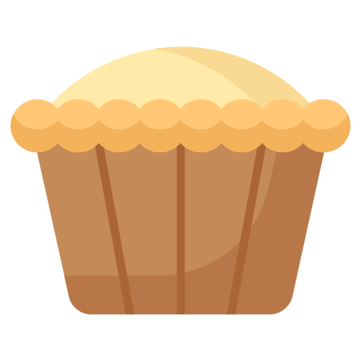 Butter tart Generic color fill icon
