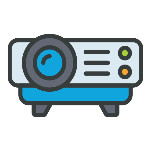 Projector Generic color lineal-color icon