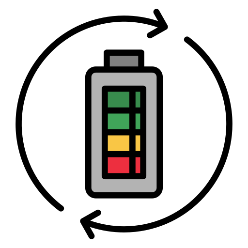 リチャージ Generic color lineal-color icon