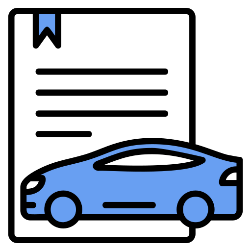 자동차 보험 Generic color lineal-color icon