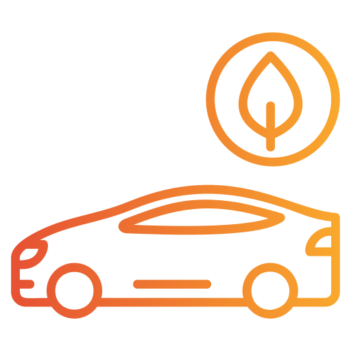coche ecológico Generic gradient outline icono