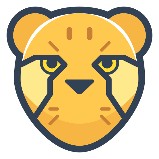 gepard Generic color lineal-color ikona