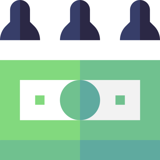 financement participatif Basic Straight Flat Icône