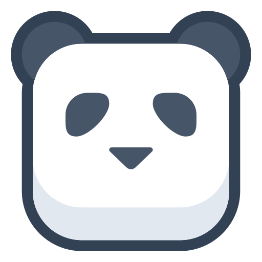 panda Generic color lineal-color ikona
