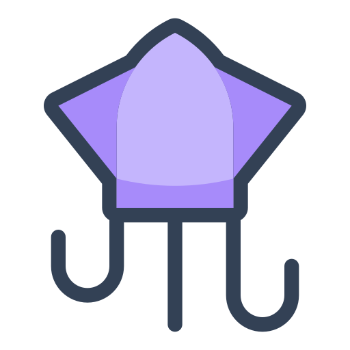 calamar Generic color lineal-color icono