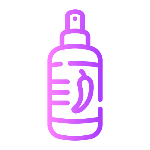 Pepper spray Generic gradient outline icon