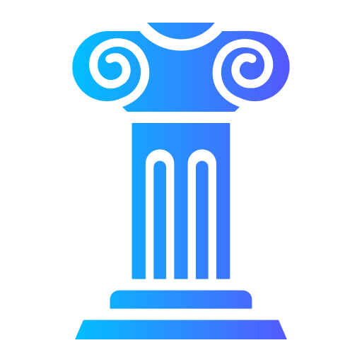 Column Generic gradient fill icon