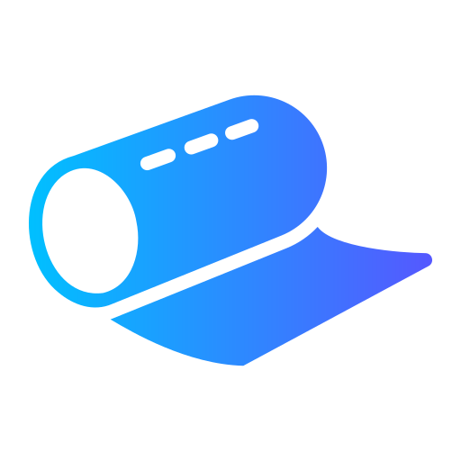 Paper roll Generic gradient fill icon