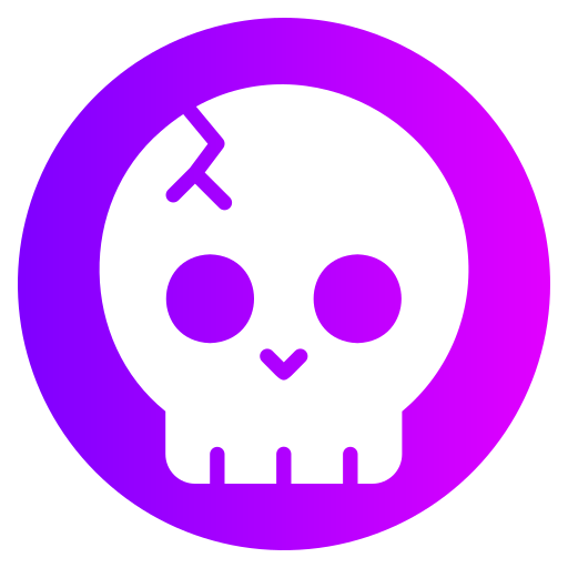 Skull Generic gradient fill icon