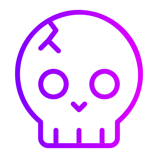 두개골 Generic gradient outline icon