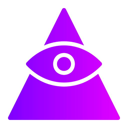 illuminati Generic gradient fill icoon