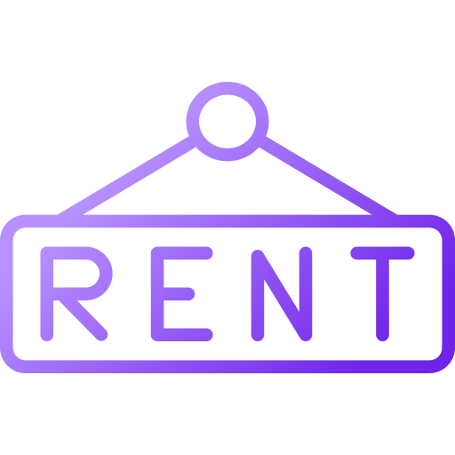 Rent Generic gradient outline icon