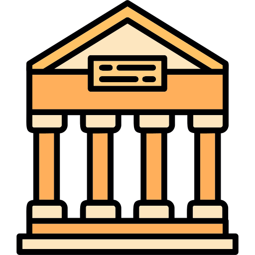 tempio greco Generic color lineal-color icona