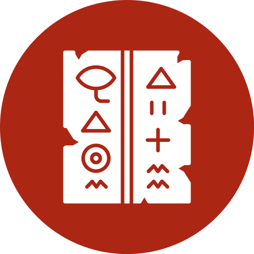 Hieroglyph Generic color fill icon