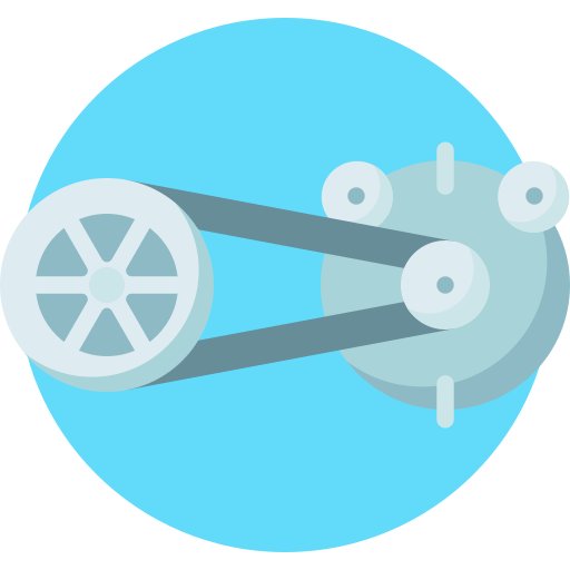 Drive belt Special Flat icon