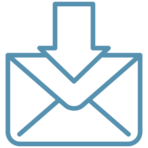 postvak in Generic color outline icoon