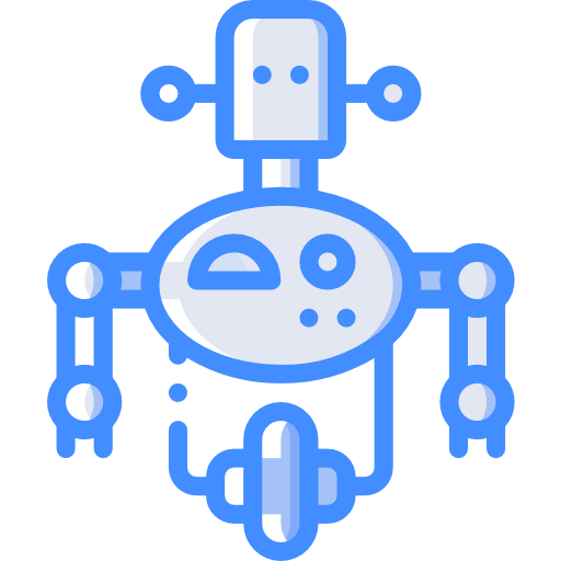 Robotics Basic Miscellany Blue icon
