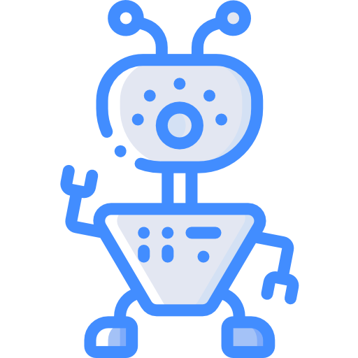 Robotics Basic Miscellany Blue icon