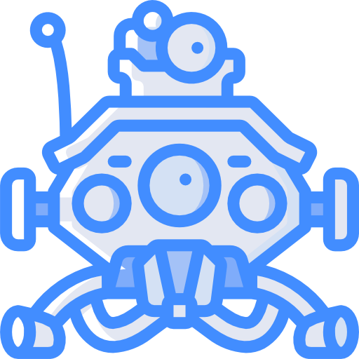 robotik Basic Miscellany Blue icon